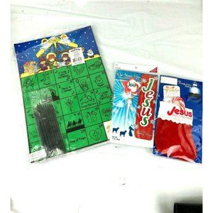 Set of 3 Christmas Inspirational Advent Calendar a